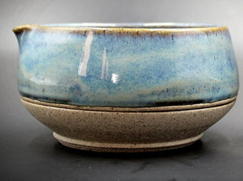 Handmade Japanese Matcha Bowl with Spout