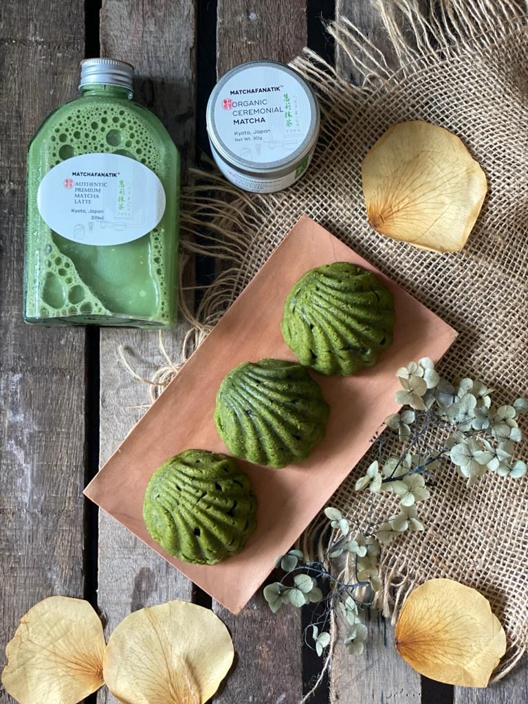 Homemade Vegan Matcha Mochi